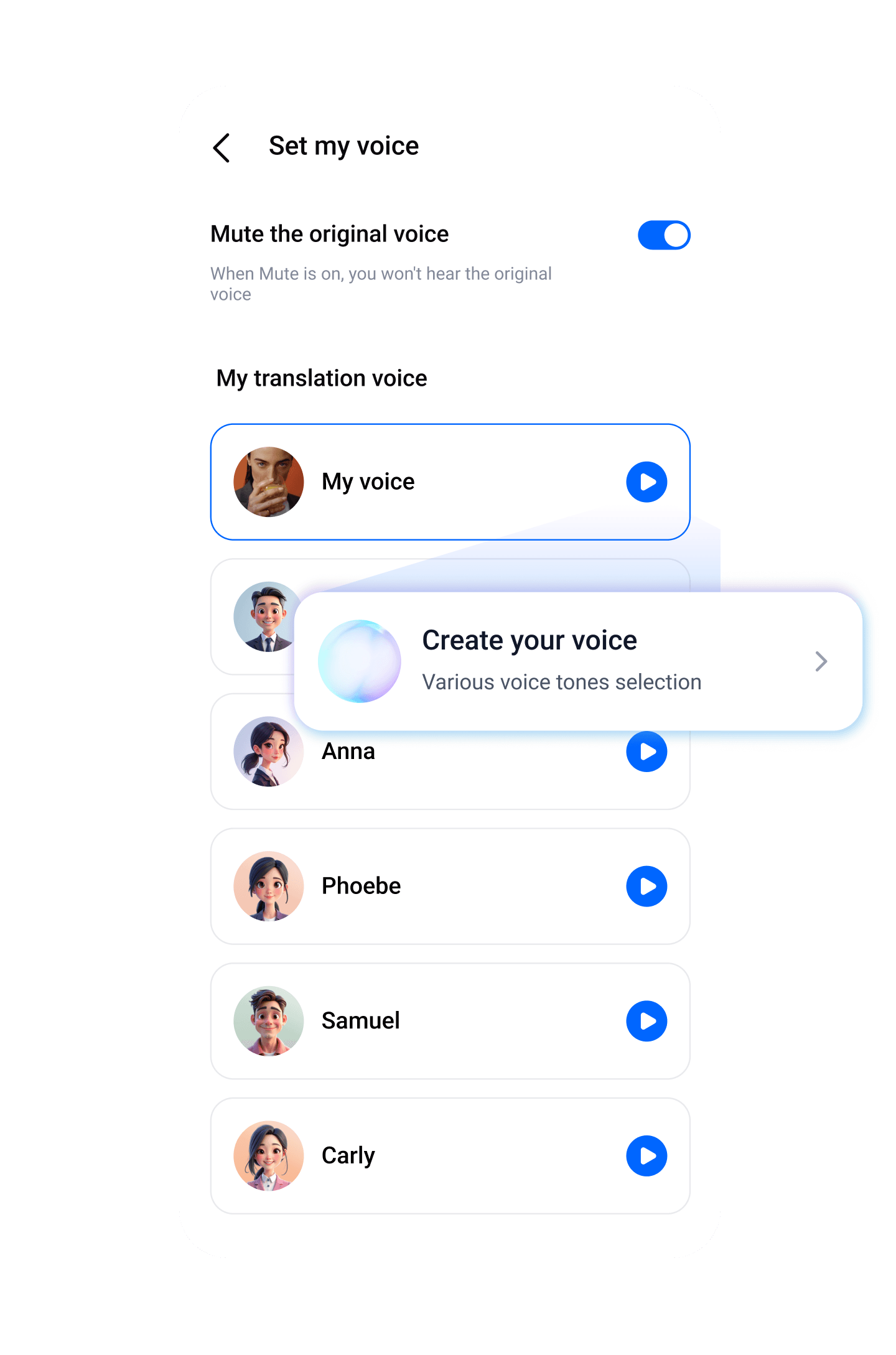 More Human-like Voice Tones